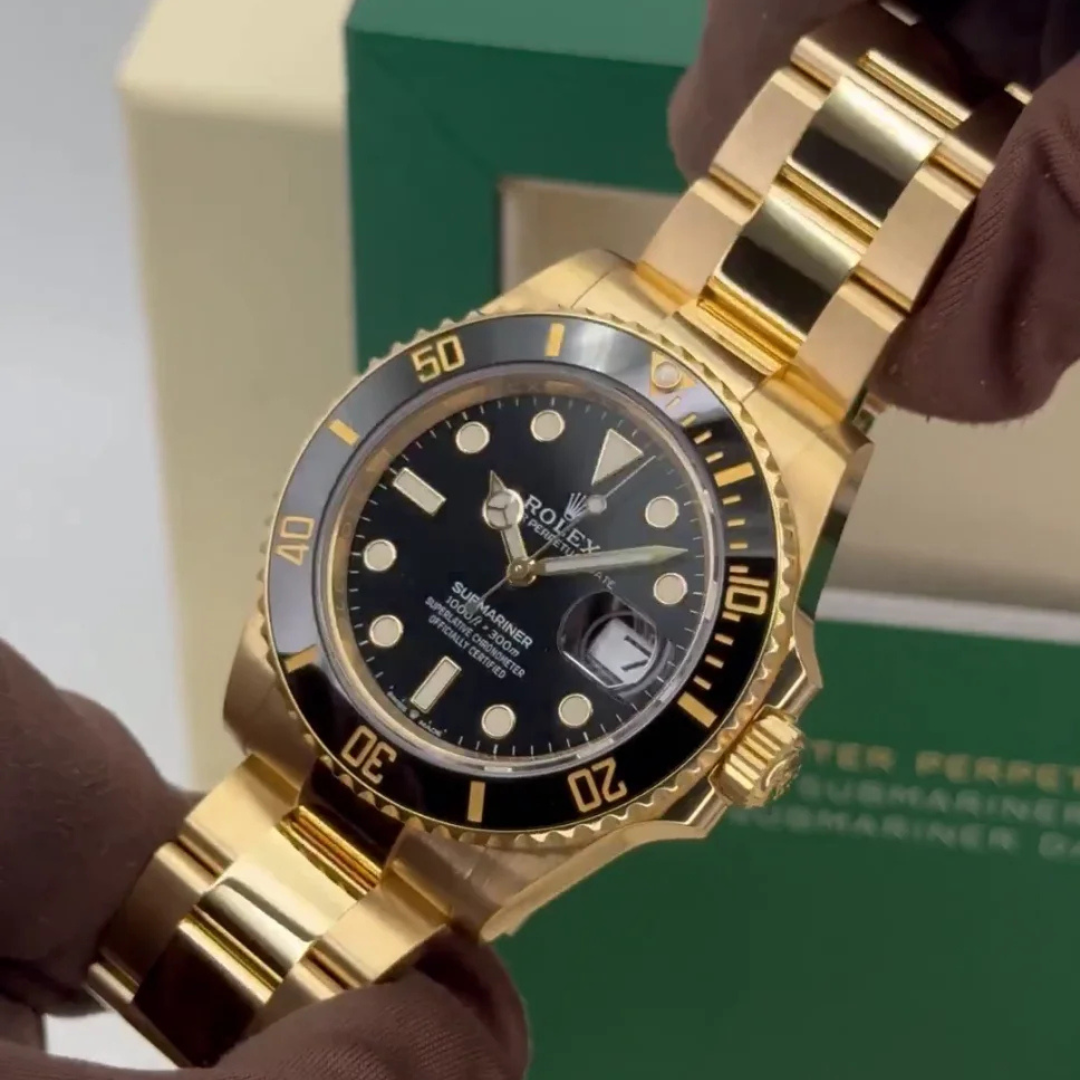 R. Submariner 41mm Gold Yellow