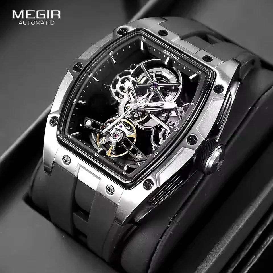 ChronoSport Black Automatic Skeleton - Sport Edition™