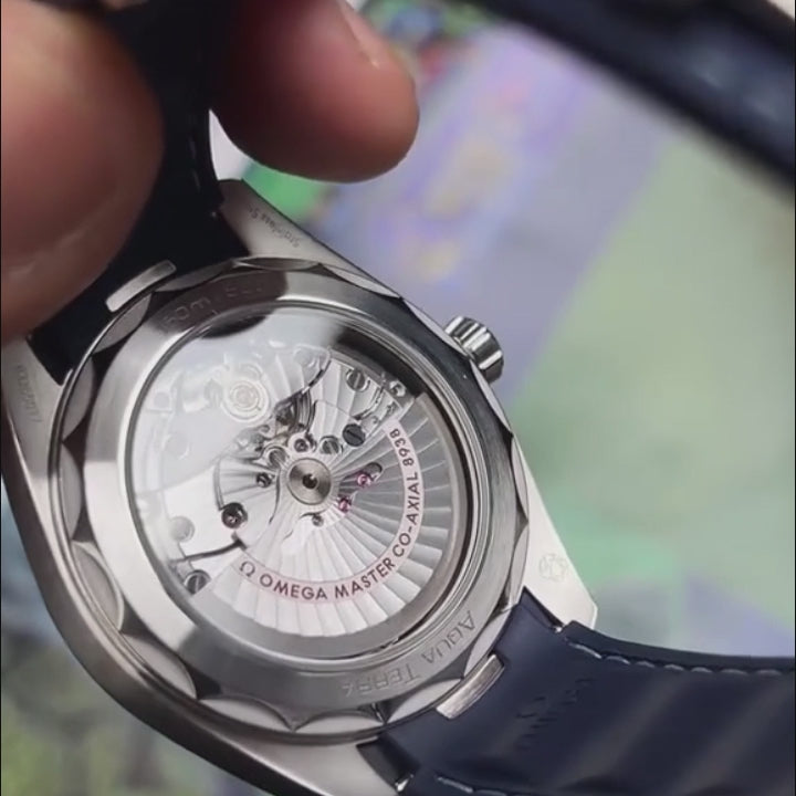 Aqua Terra Worldtimer 43mm - Classic Blue